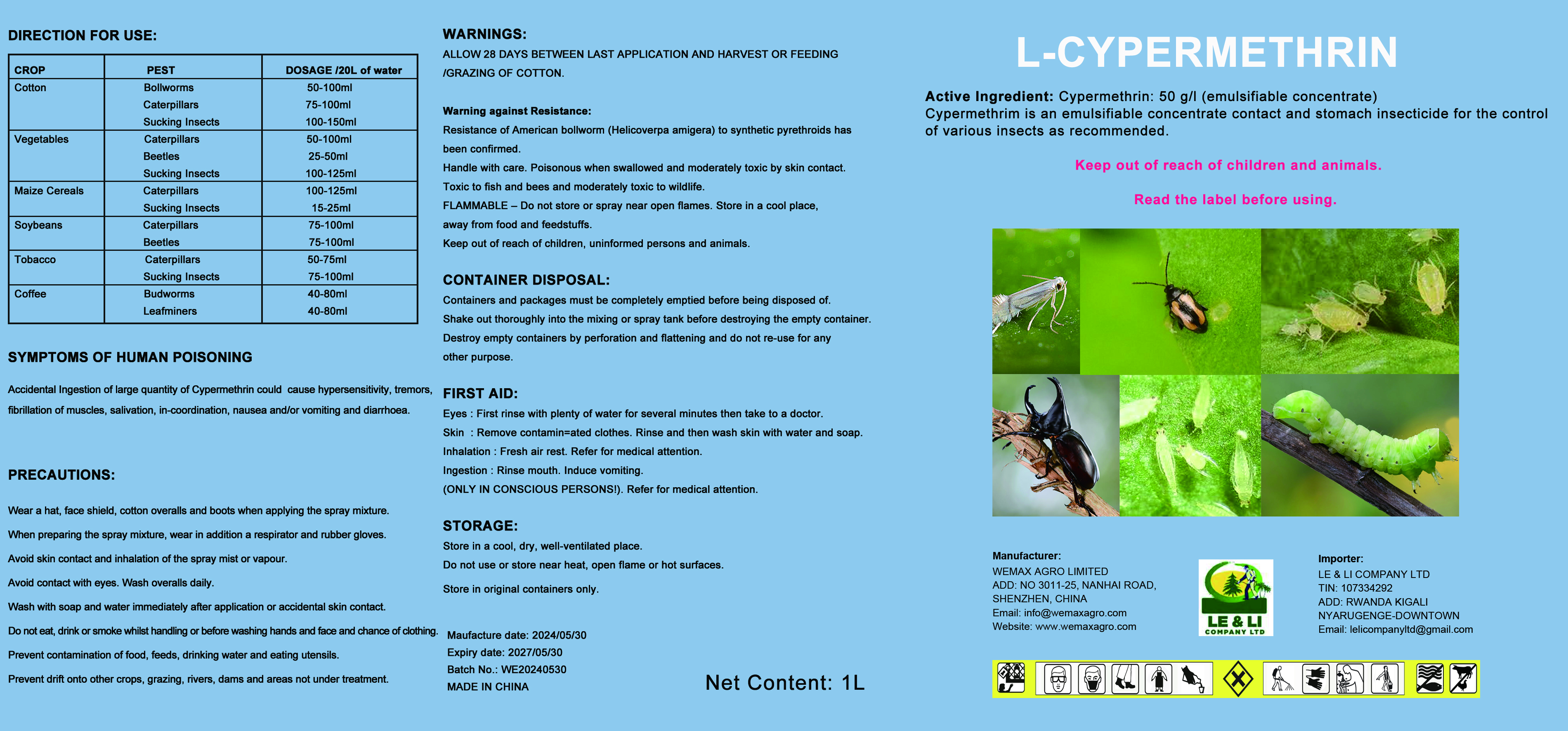 L - CYPERMETHRIN